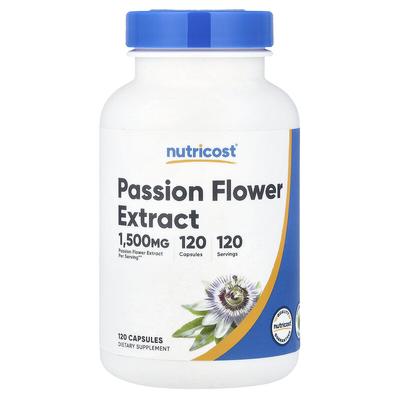 Passion Flower Extract, 1,500 Mg, 120 Capsules