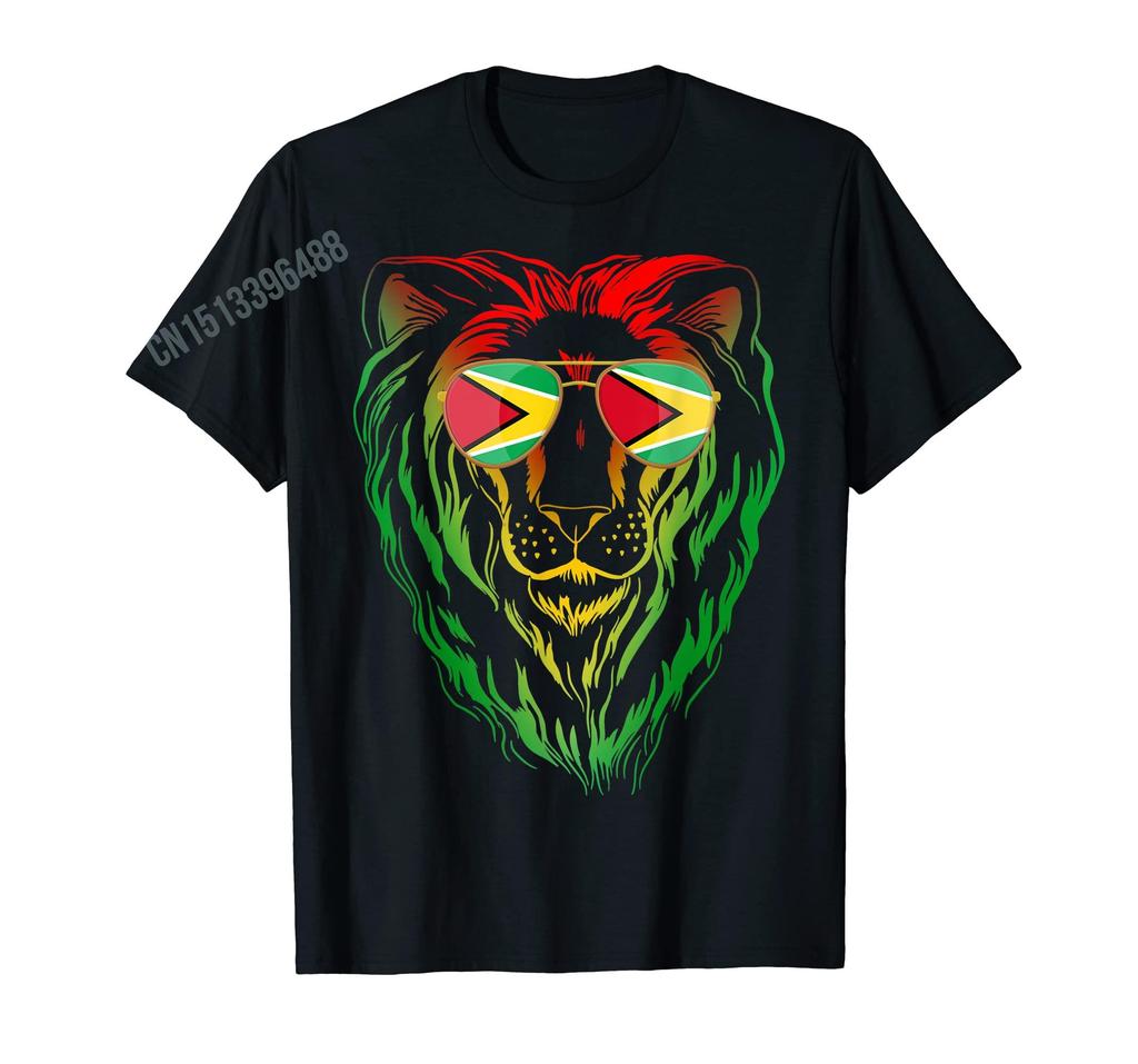 Men Women T Shirt GUYANA Guyanese Flag Sports Lovers TShirt Tees Unisex