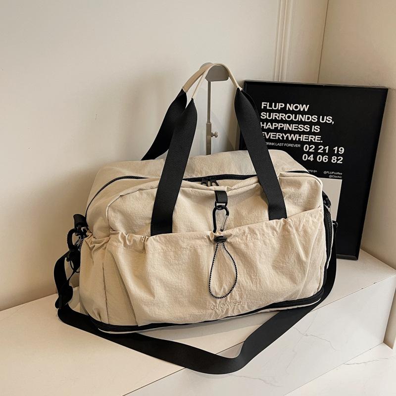 Hand-held Light Travel Bag Breathable Large Capacity Duffel Bag Small Travel One-shoulder Crossbody Storage Bag Gym Bag