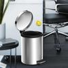 Ourunzhi Stainless Steel Pedal Trash Can