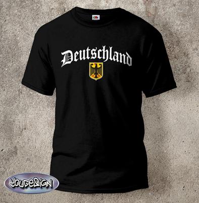 Camiseta de Hombre Camisa Alemania Vieja Alemana con Escudo de Armas Regalo Alemania S-5XL