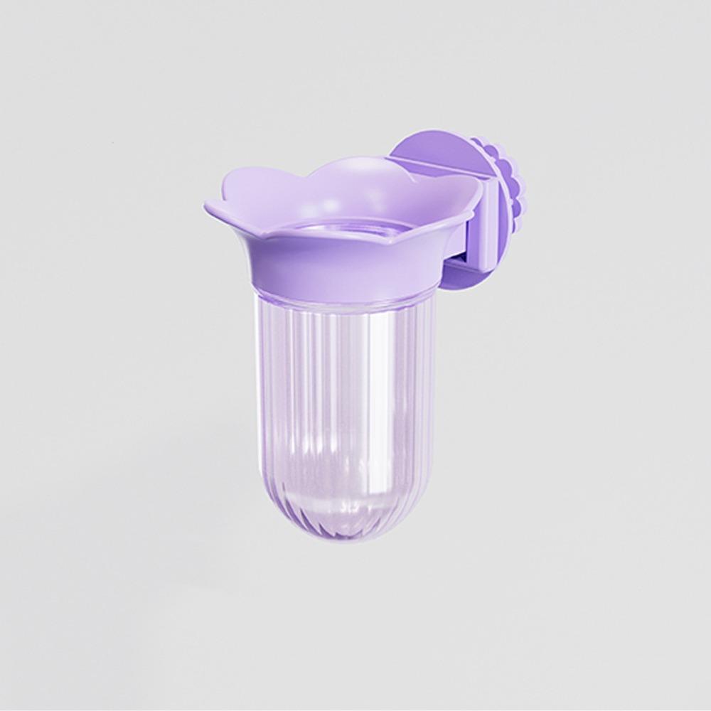 

Eco-Friendly Parrot Flower Hydroponic Bottle Reusable Flower Arrangement Jar Indoor Gardening Tulip-Purple