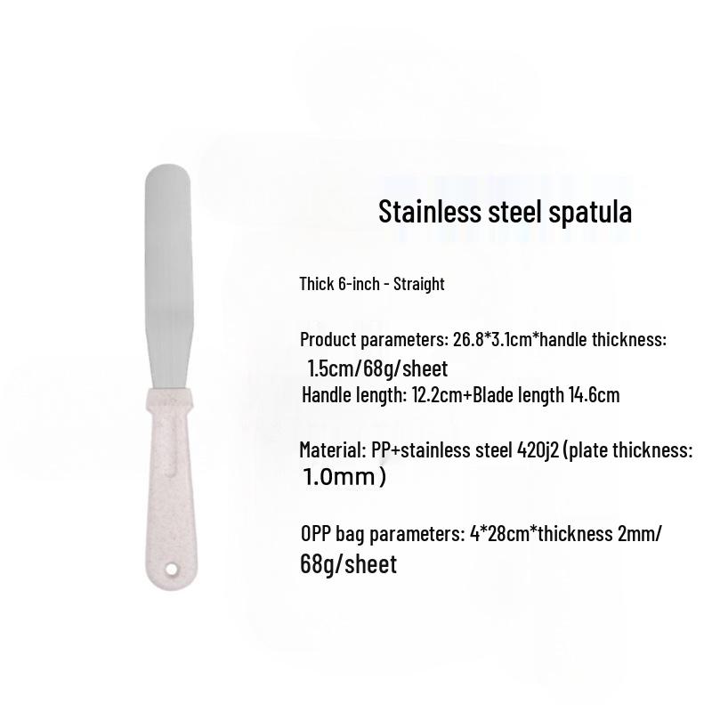 Wheat Straw Spatula & Cake Scraper Set