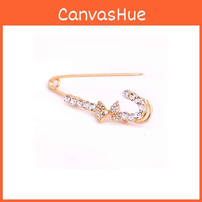 Crystal Women Fashion Rhinestone Pins  Brooches Butterfly Corsage Jewelry