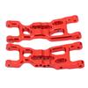 2pcs RC Aluminum Front Lower Suspension Arms for Losi  T 2.0 2  1Celsius18 RC Stadium Truck(Blue )
