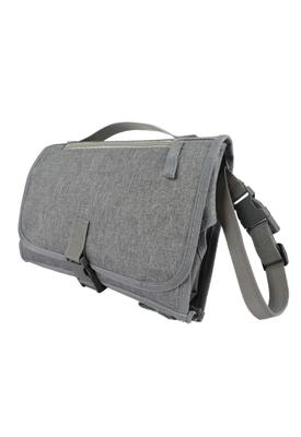 And This Gray Diaper Changing Pad Pouch Is Perfect for Travel and It Features a Design with a Storage Making It Ideal for Newborns and Simple and
