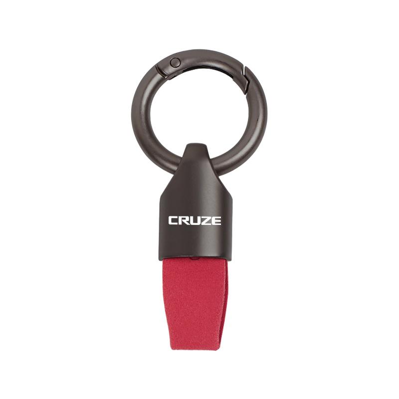 Metal/Leather Car Logo Key Chain Keyring Auto Interiors Accessories For Chevrolet Cruze Aveo Lacetti Niva Trax Bolt Impala Sonic