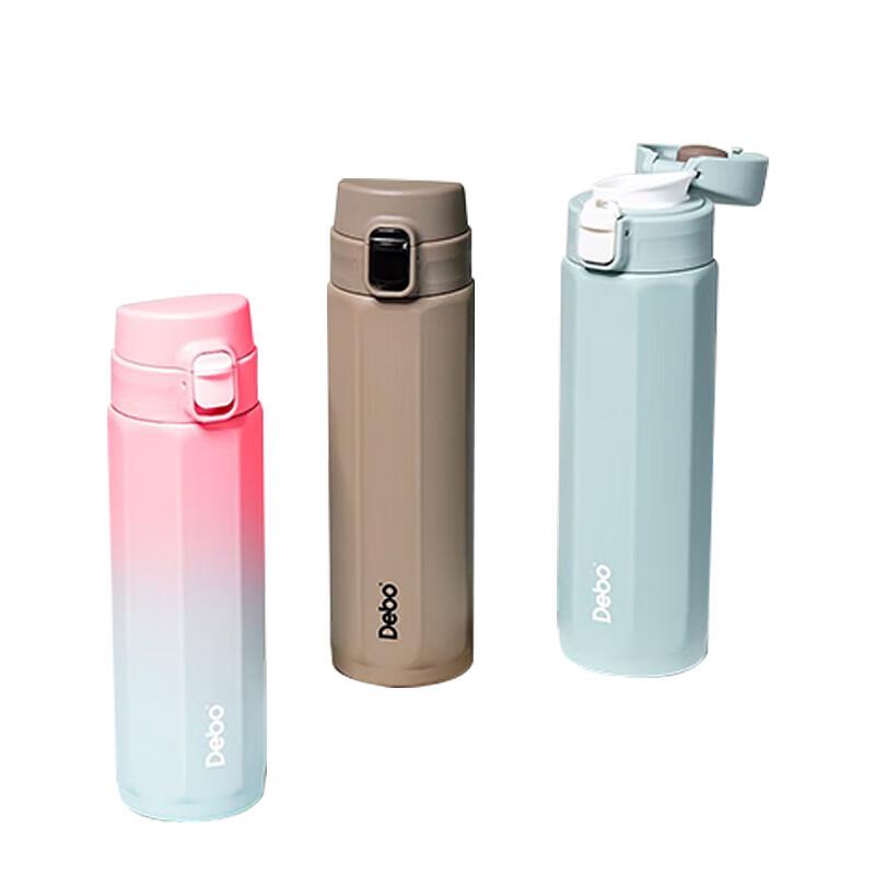 Debo DEP-888 Octagonal 450ml Insulated Water Bottle