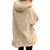 Cozy Hoodie Jacket Hooded Women Plush New Autumn Winter Cardigan Zipper