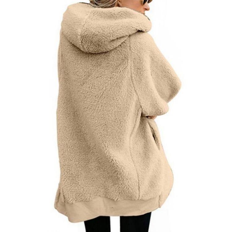 Cozy Hoodie Jacket Hooded Women Plush New Autumn Winter Cardigan Zipper