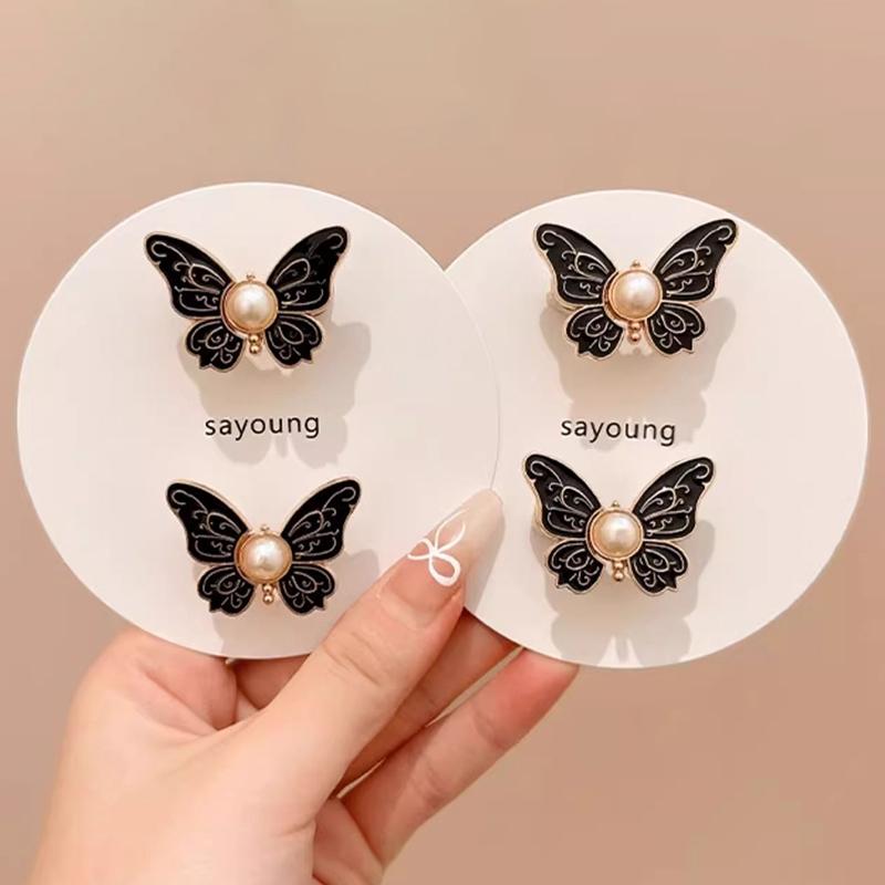 Butterfly Jeans Button Adjustable Clips For Pant Skirts Waist Tightener Buckle Snap Button Adjuster Pants Pin Retractable Button