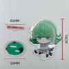 One Punch Man Anime Figure Saitama Genos Tatsumaki Garou 10cmdouble-sided Insert Acrylic Stand Model Decoration Fans Gift