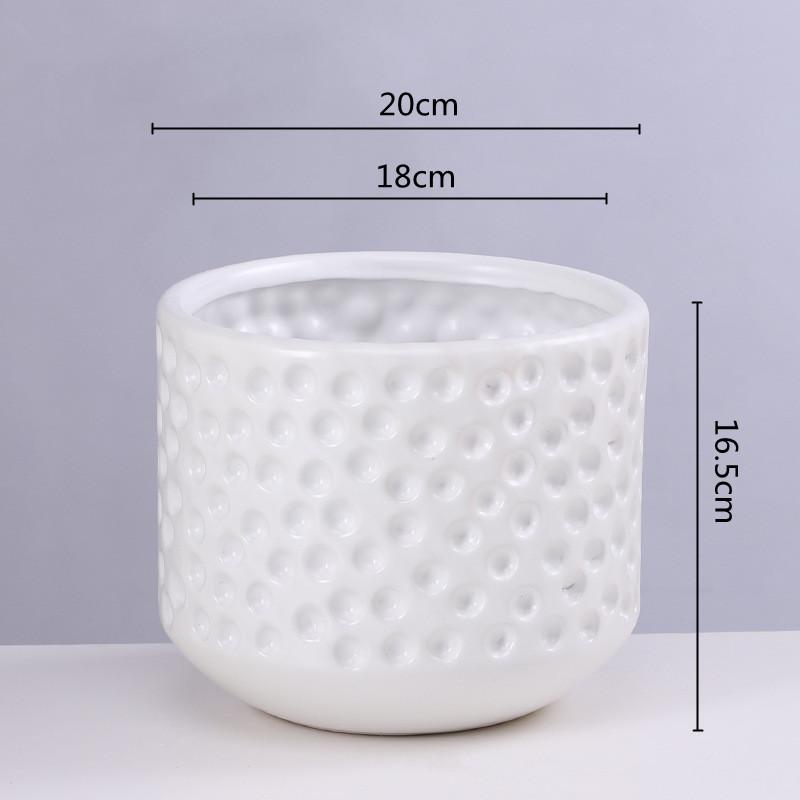 Zlatý keramický květináč Sukulentní květináč Květináč Váza Terárium Květináče Balkonové dekorace Plantas Accesorios Domácí dekorace