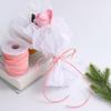 Handmade Leather Velvet Rope Korean Style Gift Packaging Rope Multipurpose Leather Roll Thread  DIY