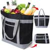 Kjølebag Stor Kapasitet temperatur for alltid x Rommer ca 30 500ml plastflasker x Kan bæres over skulderen i 3 [Dawnlord] Bag, [Holder måter!]