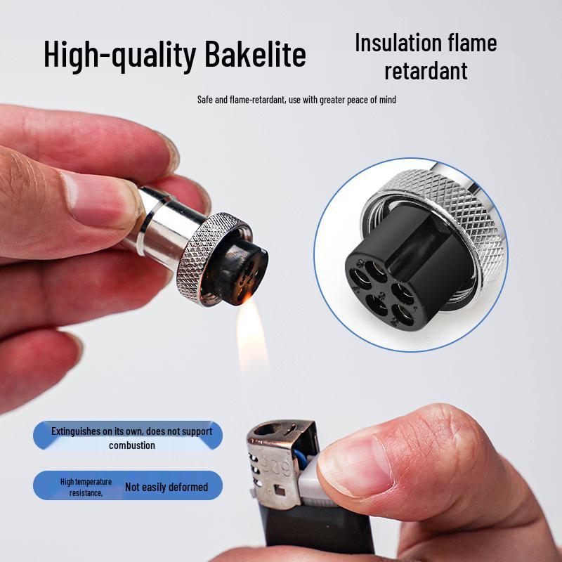 GX16/20/25 Aviation Plug Socket - 2 to 9 Pin, 10P DF Round Flange Connector