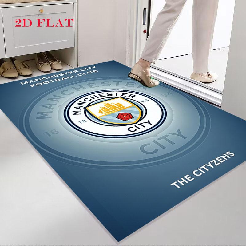 Elite MCFC Selectie Tapijt Vloerkleed voor Woonkamer Slaapkamer Huis Bank Decoratie, Kinderen spelen Antislip Vloermat