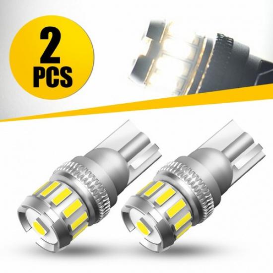 

AUXITO Bright White 2X Super T10 LED Backup CANBUS Reserve Tail Lights Bulbs 194