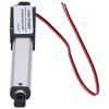Actuador Lineal 50mm de Carrera CC 12V Bajo Ruido Interruptor de Límite Interno Mini Actuador de Movimiento Lineal para Automoción