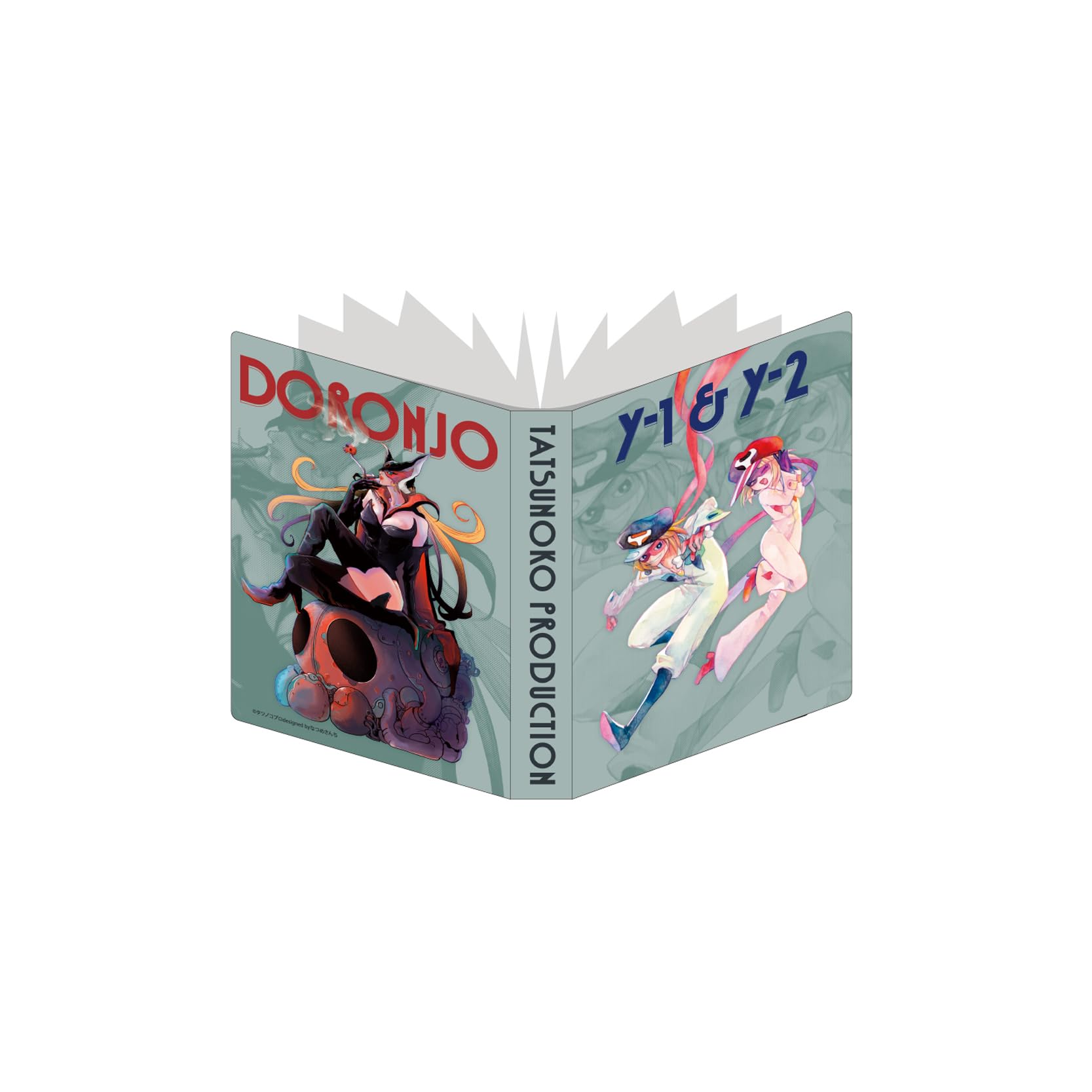

Железная дорога Канто x семья Нацумэ-сан x Tatsunoko Productions 01 Яттерман и Доронджо [Официальная иллюстрация] Премиальный держатель для открыток
