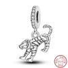 Simple Animal Series Copper Metal Dinosaur Elk Rabbit Trendy Charm Bead Components Bead Components 3mm Do It Yourself High Quality Fine High Quality
