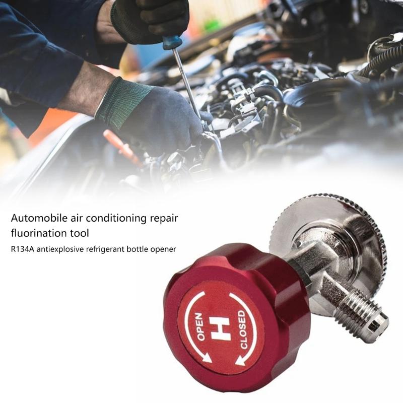 Puncture Can Tap Can Tap Kit for R134A Bottle Opener Air Conditioner Dispensing Tap