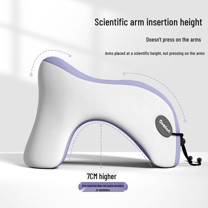 Almofada de Viagem em Espuma de Memória em Forma de U para Suporte de Pescoço