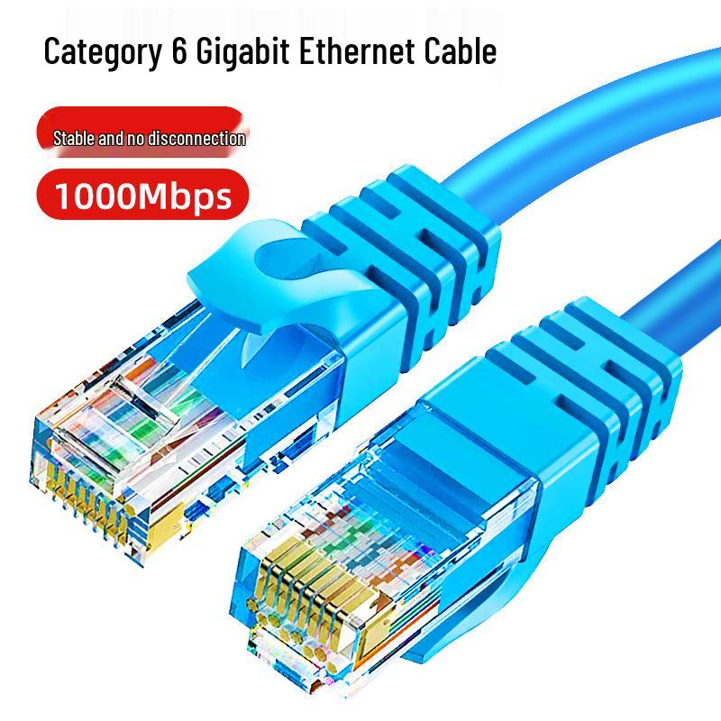 Cat6 Gigabit Ethernet Cable for Home and Router Network Connections