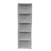 Snow Giattina Stitched Plush Storage Wall Pocket (5-Tier Type B, Gray)