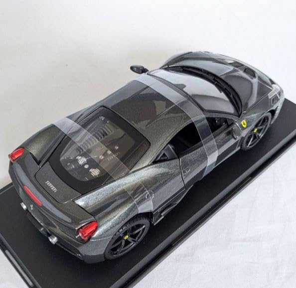 Maisto Ferrari 458 Speciale 1/18 Scale Model Special Edition with Display Base, Opening Doors, and Working Suspension, Diecast Car