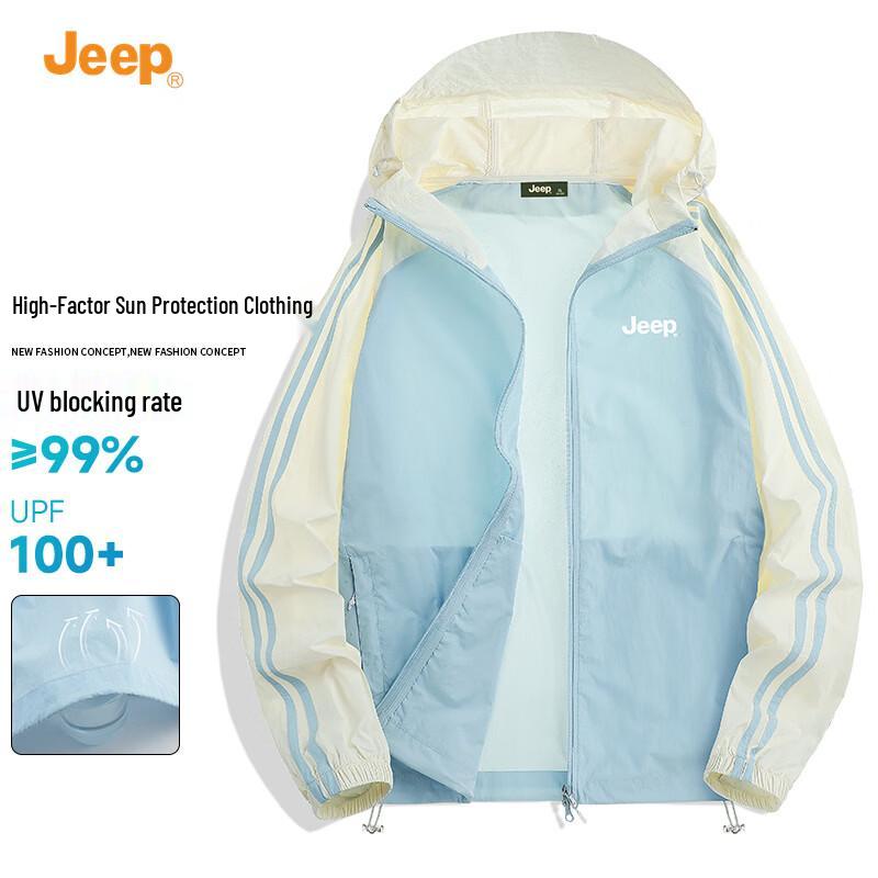 JEEP Men s Outdoor UPF100+ Sun Protection Hoodie L