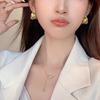 S925 Silver Needle Pearl Flower Earrings for Women - Luxury, Fashionable Korean Style