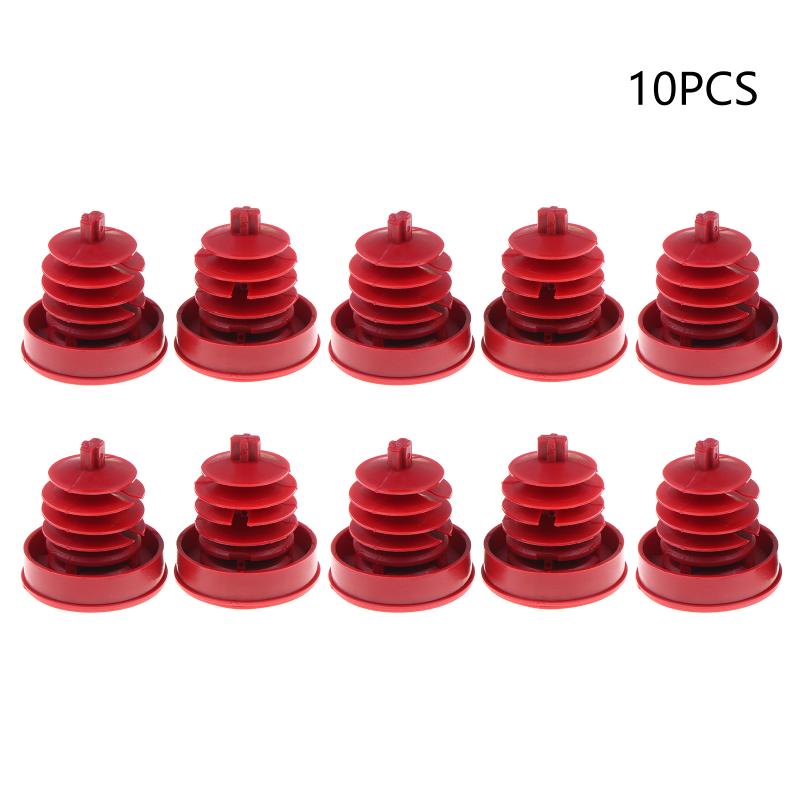 Power Steering Reservoir Cap For Crv Civic Odyssey Tank Fill Top 53697-Sb3 Red Plastic Power Steering Pump Tank Cap
