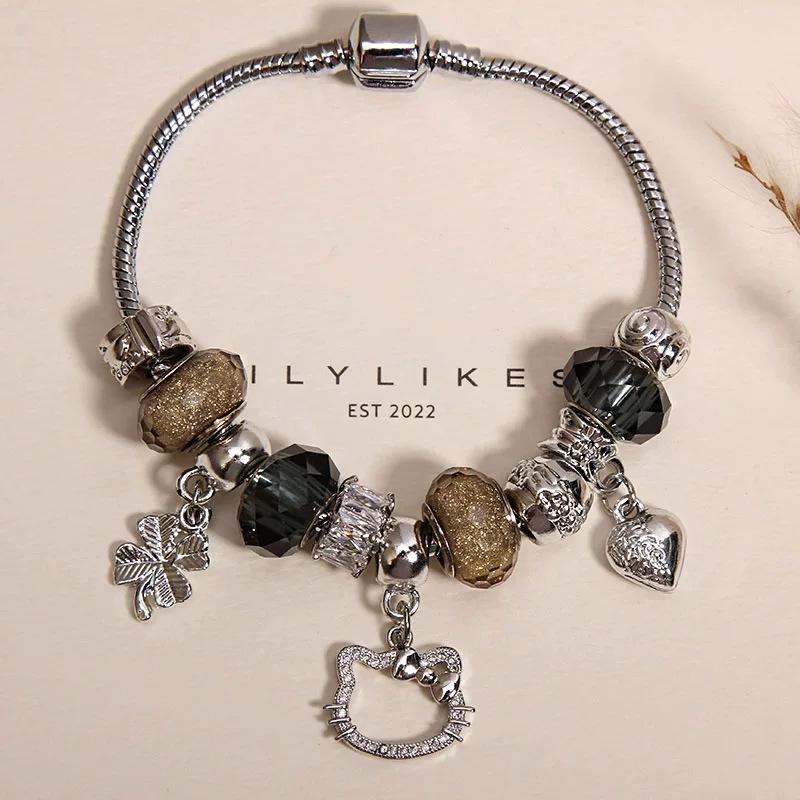 Elegant Women's Bracelet – Luxury Retro Beaded Design with Panjia Style for a High-End, Exquisite Feel.