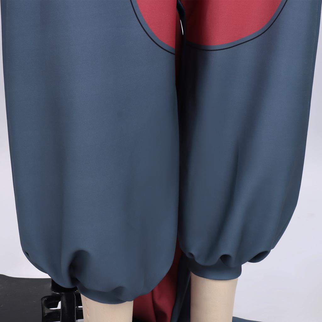 GACHIAKUTA Guita Cosplay Costume BlueJumpsuit Funny Pajamas Anime Game Daily Wear Halloween Embroidery Top Vest Short Wig Set