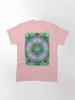 Pentangle Pastel Shades Multicolored Kaleidoscope Pentangle Pattern 6 Classic T-Shirt