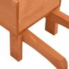 Planters In Wheelbarrow Design 2 Pcs 47x15x19 Cm Solid Wood