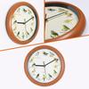 Round Wall Clock Minimalist Wall Hanging Clock Housewarming Gift Birdsong Alarm Clock  Office