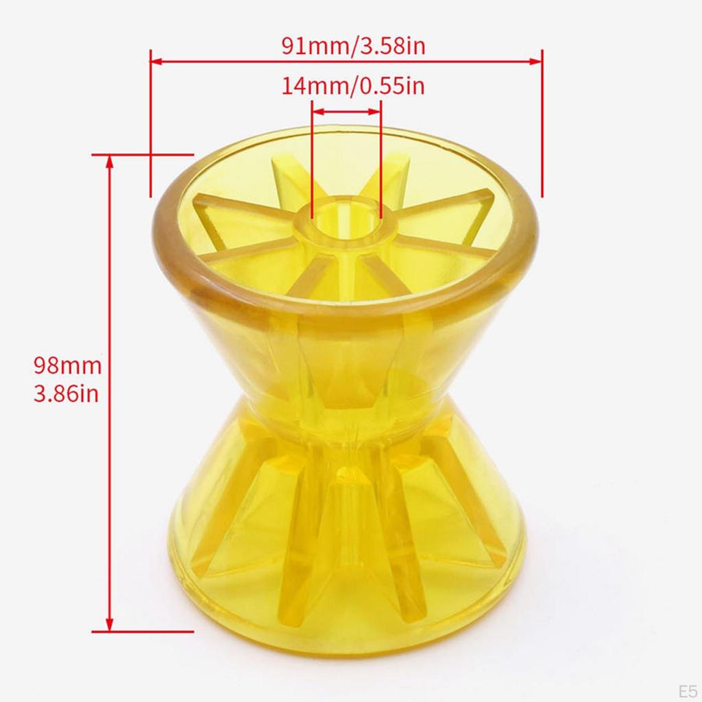 Boat Trailer Bow Stop Marine Tool Supplies Roller Heavy Duty for Ship Docks Warehouses