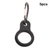1/5PCS Hook Camping Hiking Tool High Quality Aluminum Sports Kettle Buckle Outdoor Carabiner Water Bottle Holder Rubber Buckles