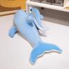 PP Cotton Blue Dolphin Plush Toys Marine Life Dolphin Sofa Pillow  Boys Girls