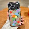 Translucent Matte Magnetic Phone Case For iPhone 17 16 15 Pro 14 13 Pro Max 16e 17e For Magsafe Little Floral Hard PC Back Cover