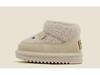Korean Style Plush Snow Boots for Babies and Kids – Warm Leather & Cotton Shoes for Boys and Girls, Perfect for Autumn and Winter.