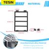 TESIN Rear Window Extension Climbing Ladder Bracket Protective Frames for Suzuki Jimny 2019 2020 2021 2022 2023 2024 2025 2026
