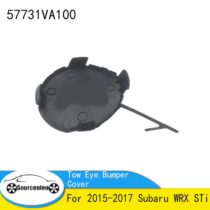 

1PCS Front Tow Eye Bumper Cover Cap For 2015-2017 Subaru WRX STi 57731VA100 57731-VA100 OEM