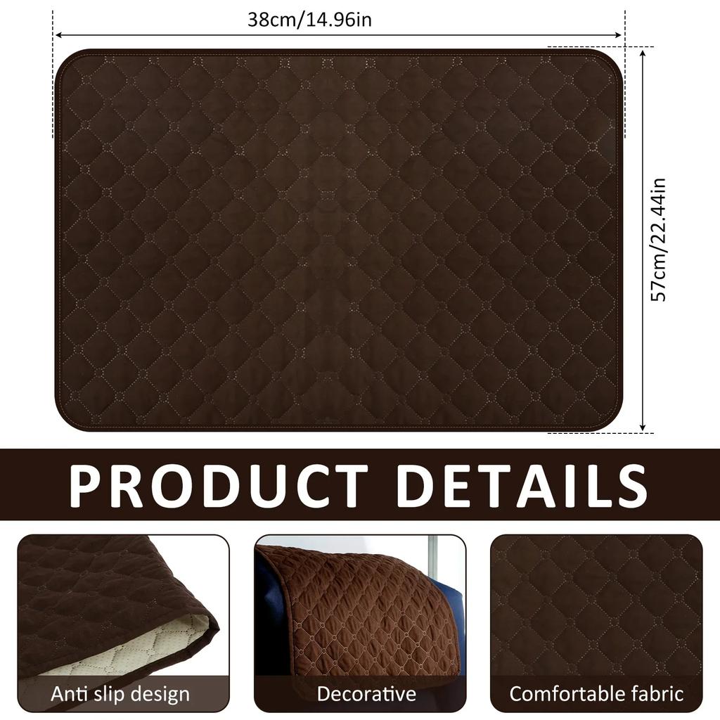 5 Stück Sesselbezug Kopfstützenschoner Sofa Kopfstützenbezug Weiches Polyester Verschleißfest Farbecht für Sofa Möbel Schoner