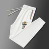Men's Embroidered Pants, Casual and Versatile Legged Pants