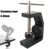Adjustable Camera Desk Clamp with 1/4Inch Mounting Points for Studio Cameras and Monitors Photography Accessaries