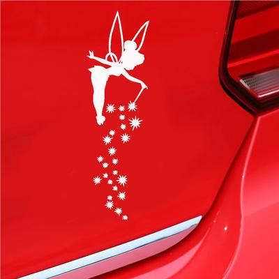 Stilvolle Fee schöne Auto Fahrzeug Körper Fenster reflektierende Aufkleber Aufkleber Dekor Auto Aufkleber