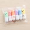 Cute Pill Shape Mini Highlighter Marker Drawing Colorful Pen School Office Student Stationery 6Pcs Set